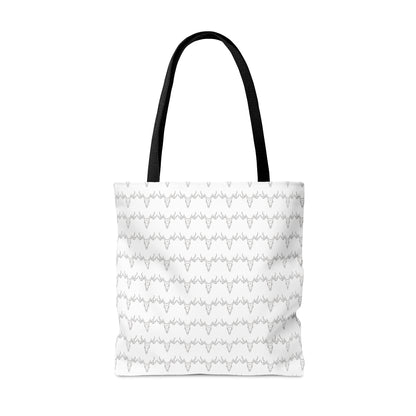 uck Fever Tote Bag" with a heart and euro buck design and Buck Fever text