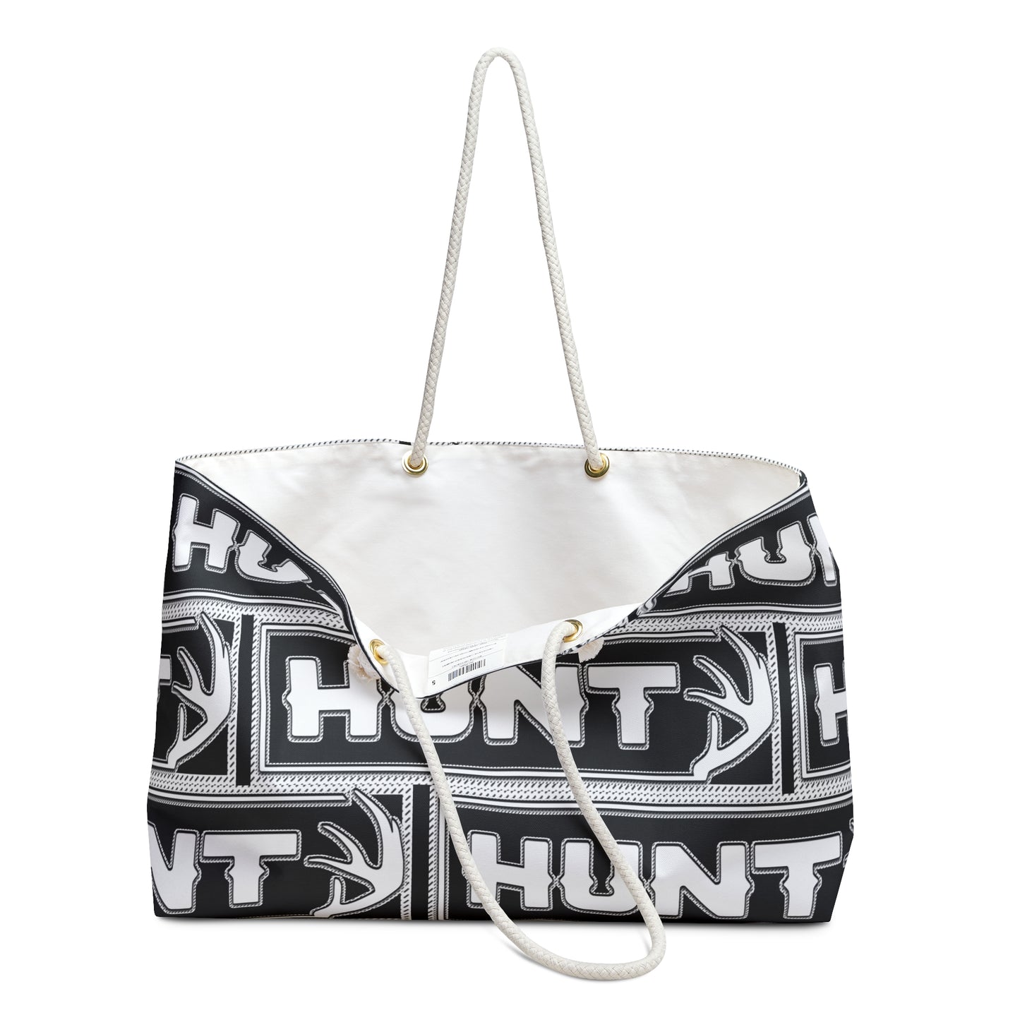 Hunt Patch Pattern Weekender Bag