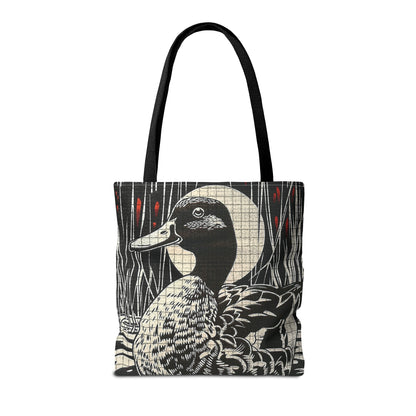 Marshland Majesty Duck Tote Bag