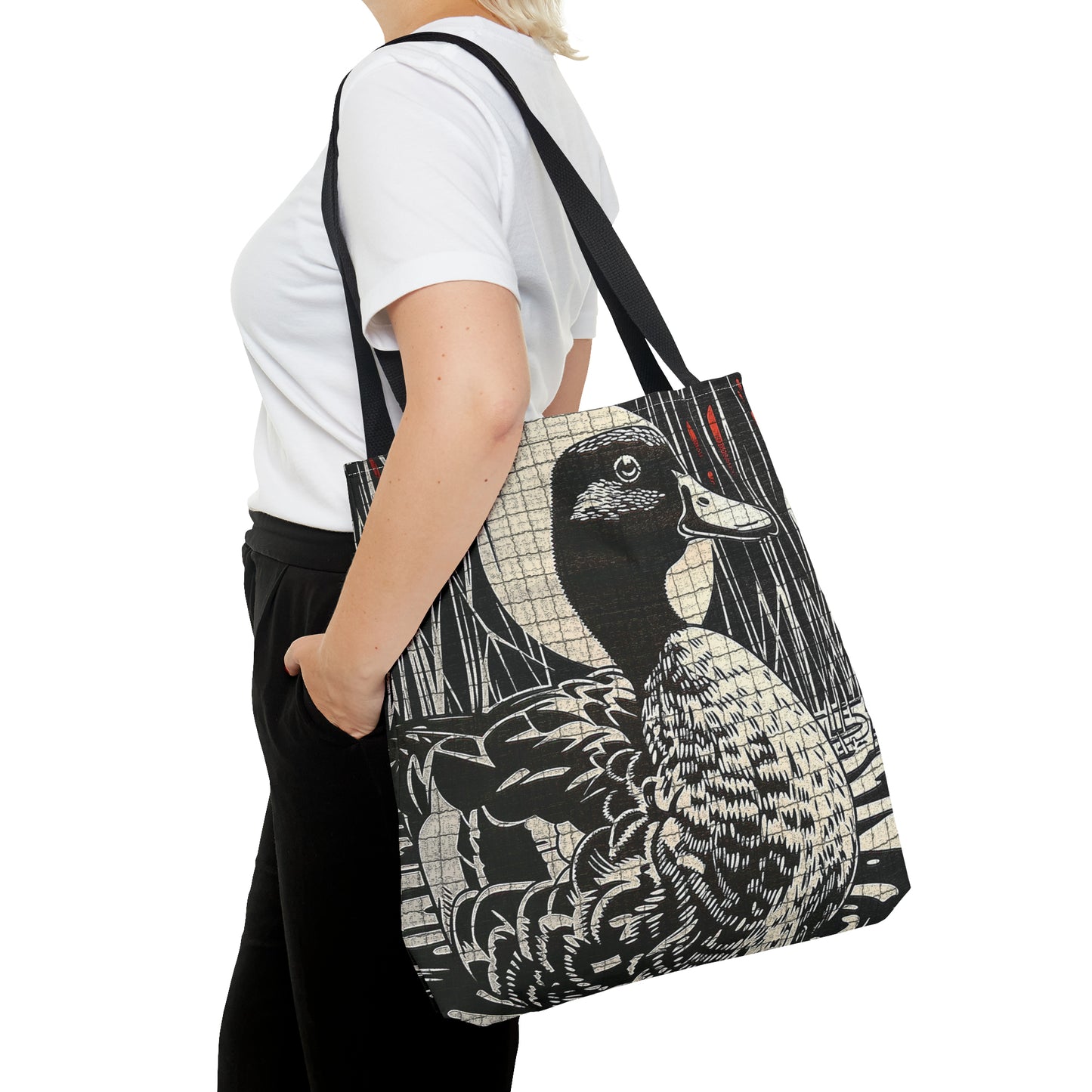 Marshland Majesty Duck Tote Bag