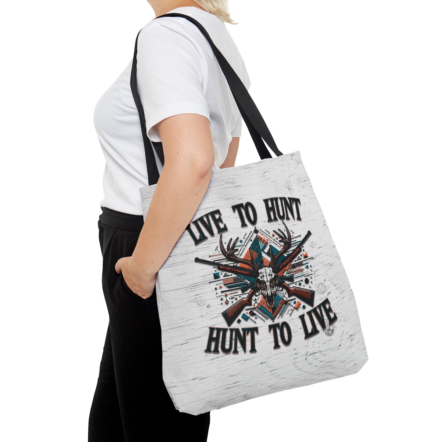 Hunt to Live Tote Bag