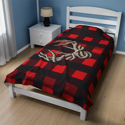 Buck Ropes Buffalo Plaid Blanket