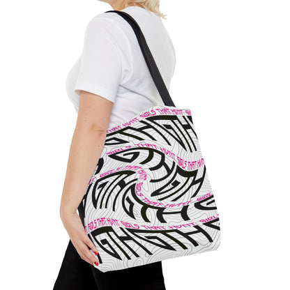 GTH Girls That Hunt Twirl Tote Bag