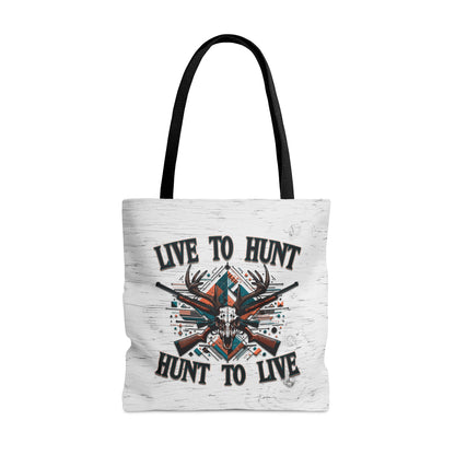 Hunt to Live Tote Bag