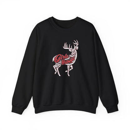 Untamed Buck - Girls That Hunt Crewneck Sweatshirt