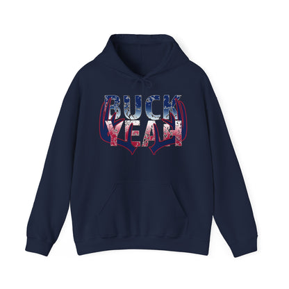 Buck Yeah Hoodie | Red, White, & Blue