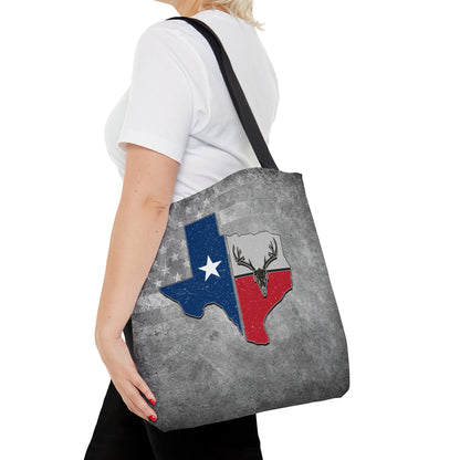 Lonestar Texas Buck Tote Bag - Displaying the unique Texas and buck design