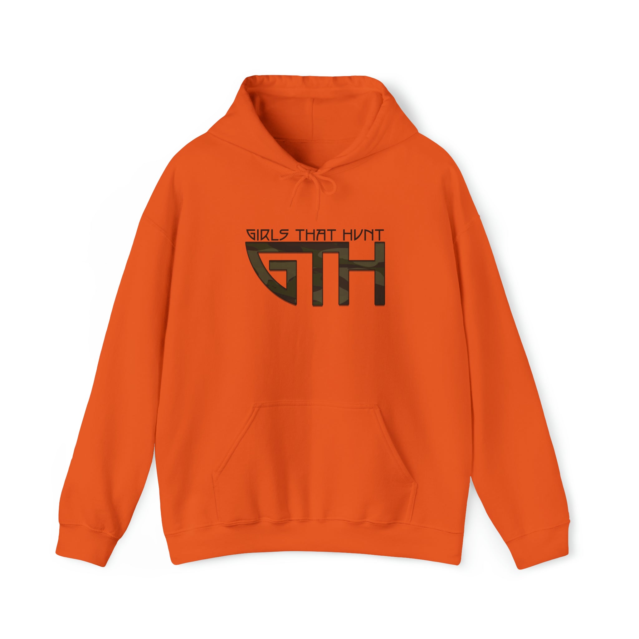 Printify GTH Orange Hoodie Orange L