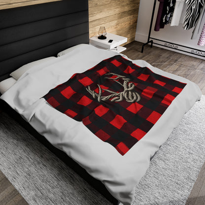 Buck Ropes Buffalo Plaid Blanket