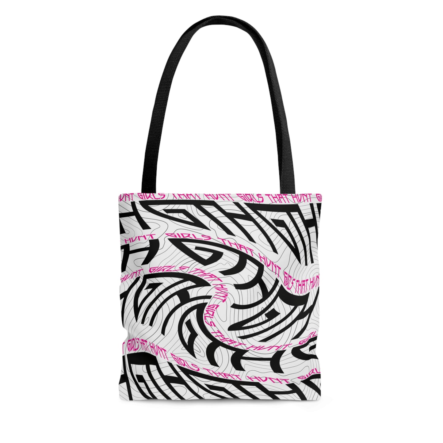 GTH Girls That Hunt Twirl Tote Bag