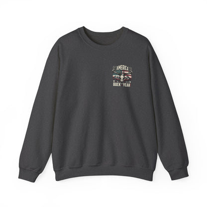 America Buck Yeah Crewneck Sweatshirt