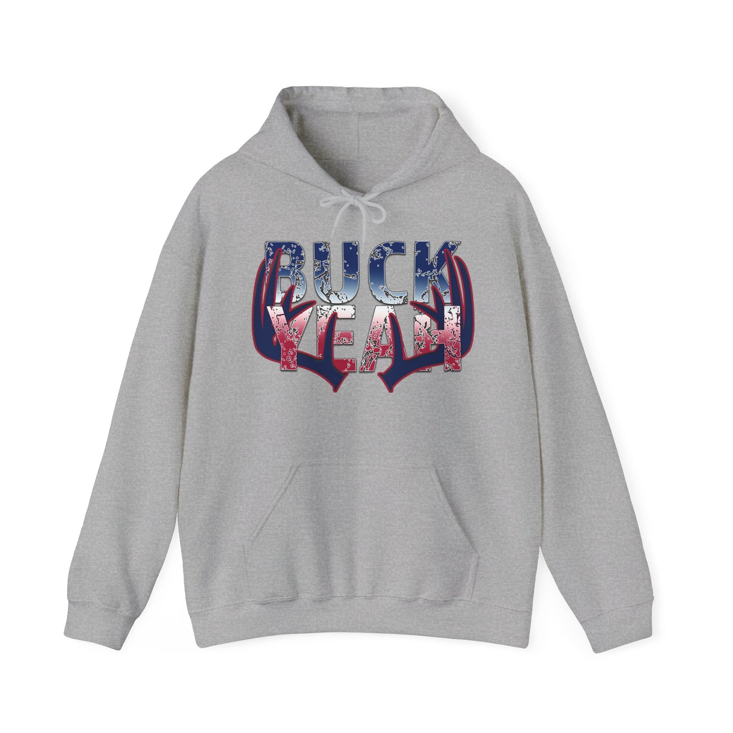 Buck Yeah Hoodie | Red, White, & Blue