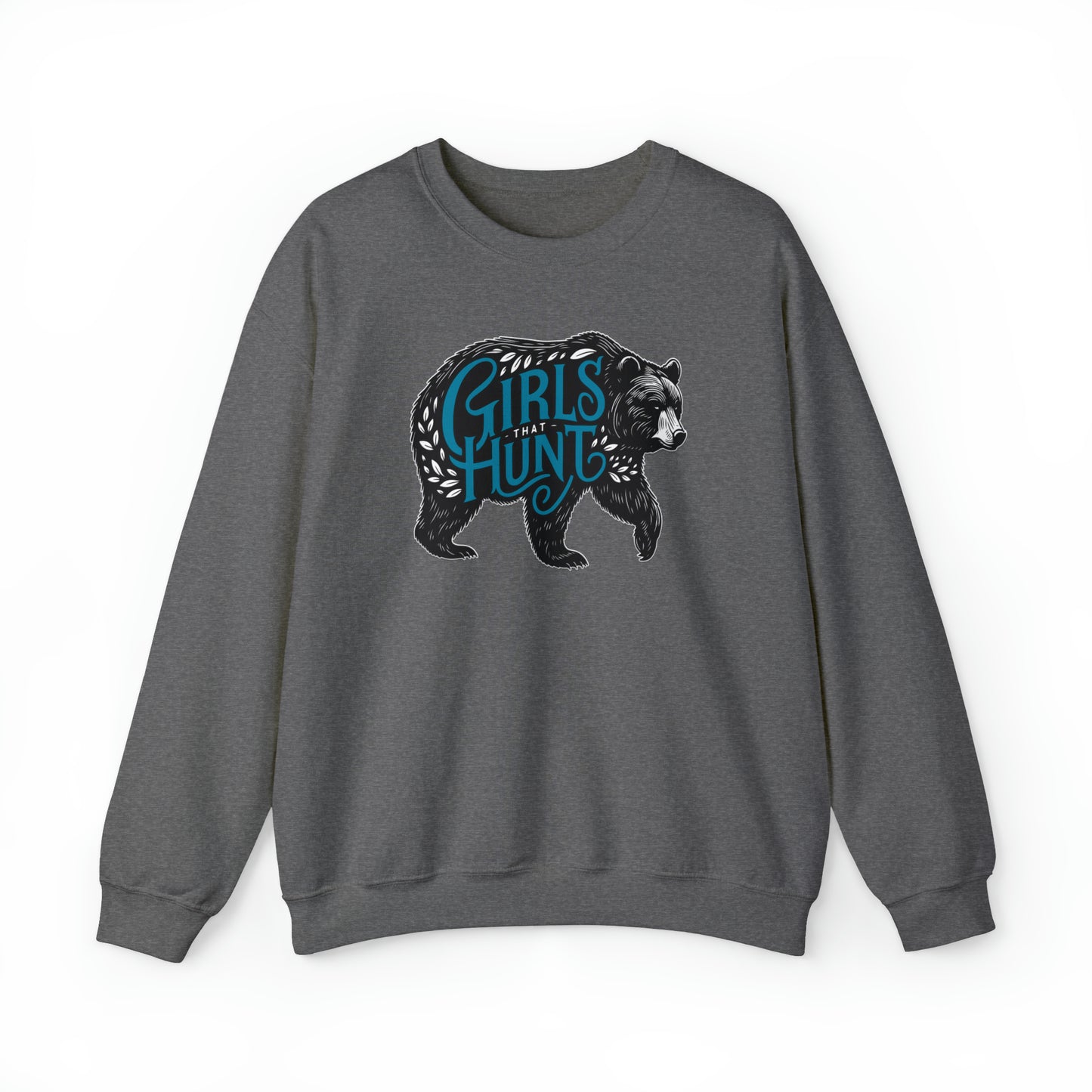 Girls That Hunt Black Bear Crewneck Sweatshirt