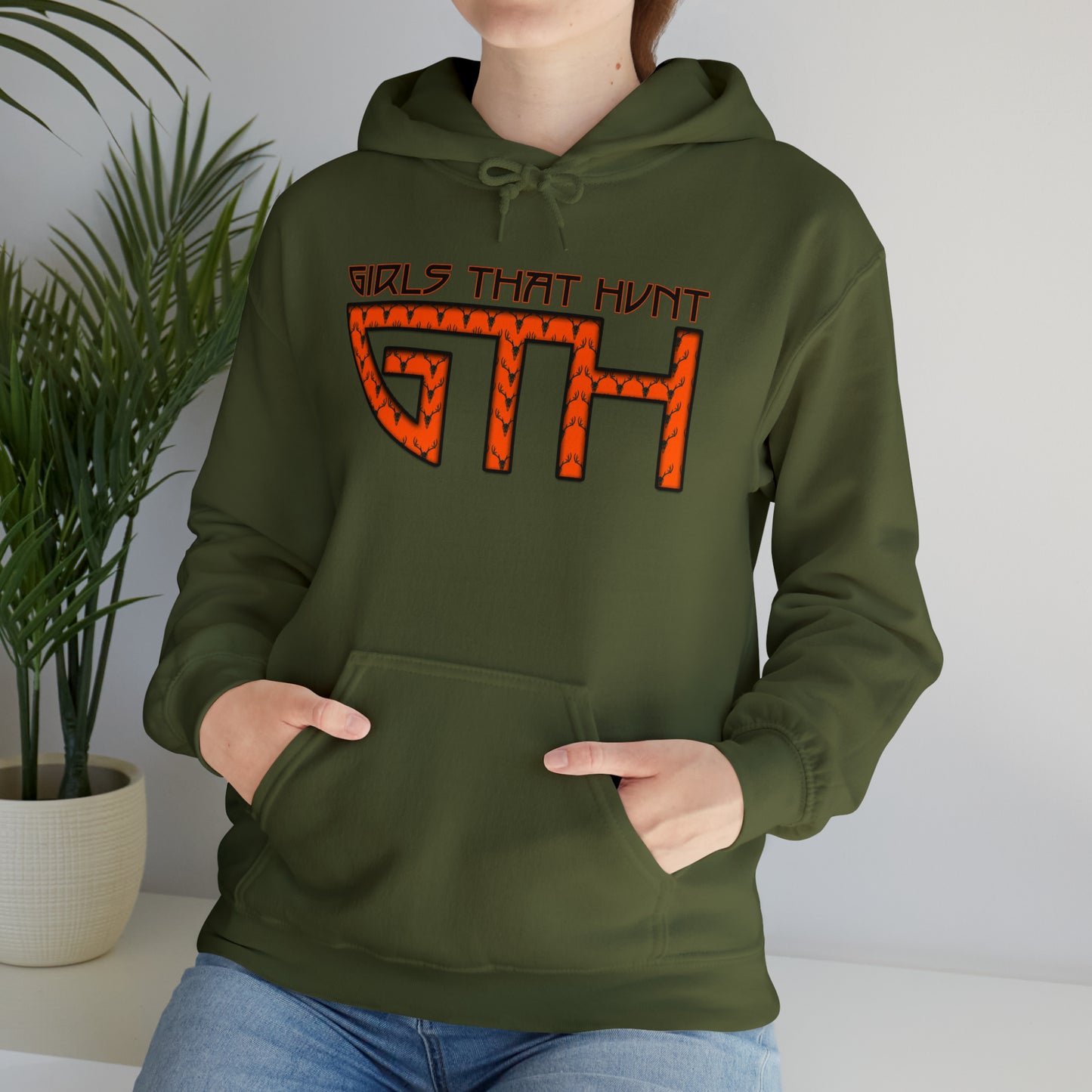 GTH Black and Orange Hoodie