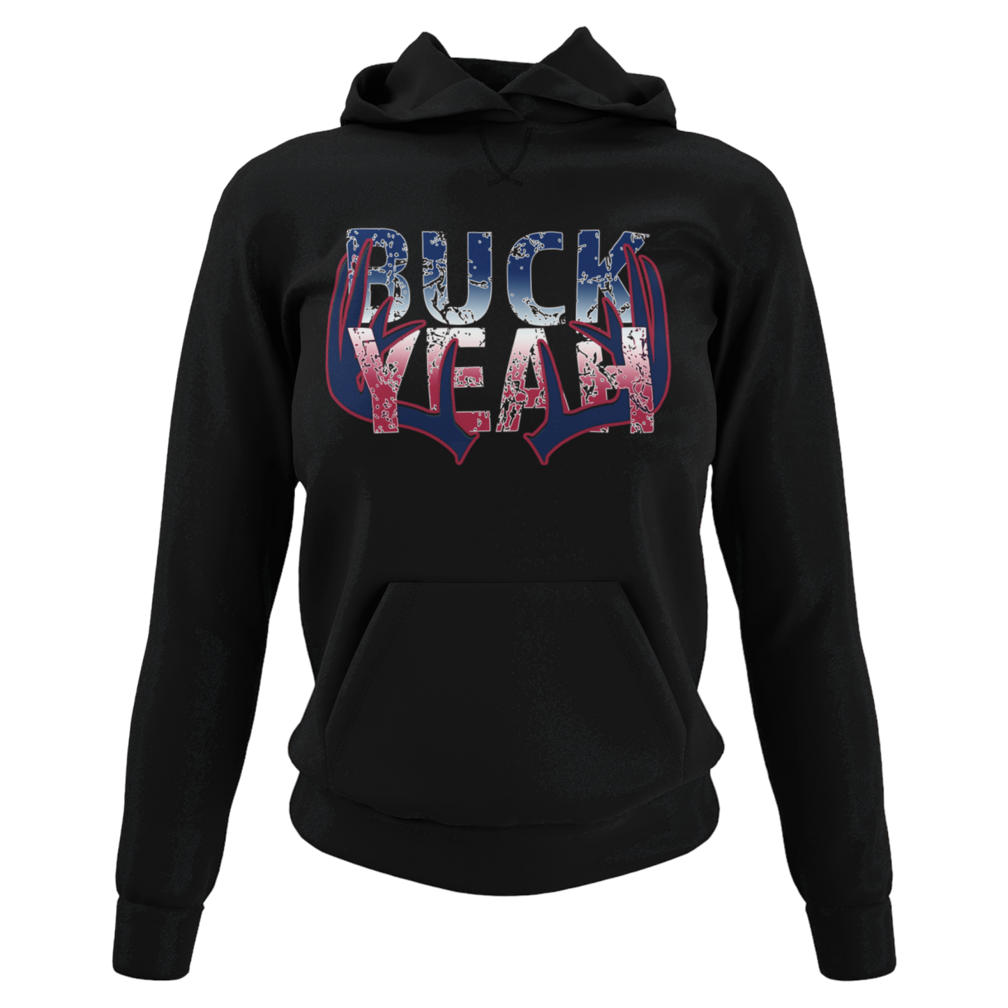 Buck Yeah Hoodie | Red, White, & Blue