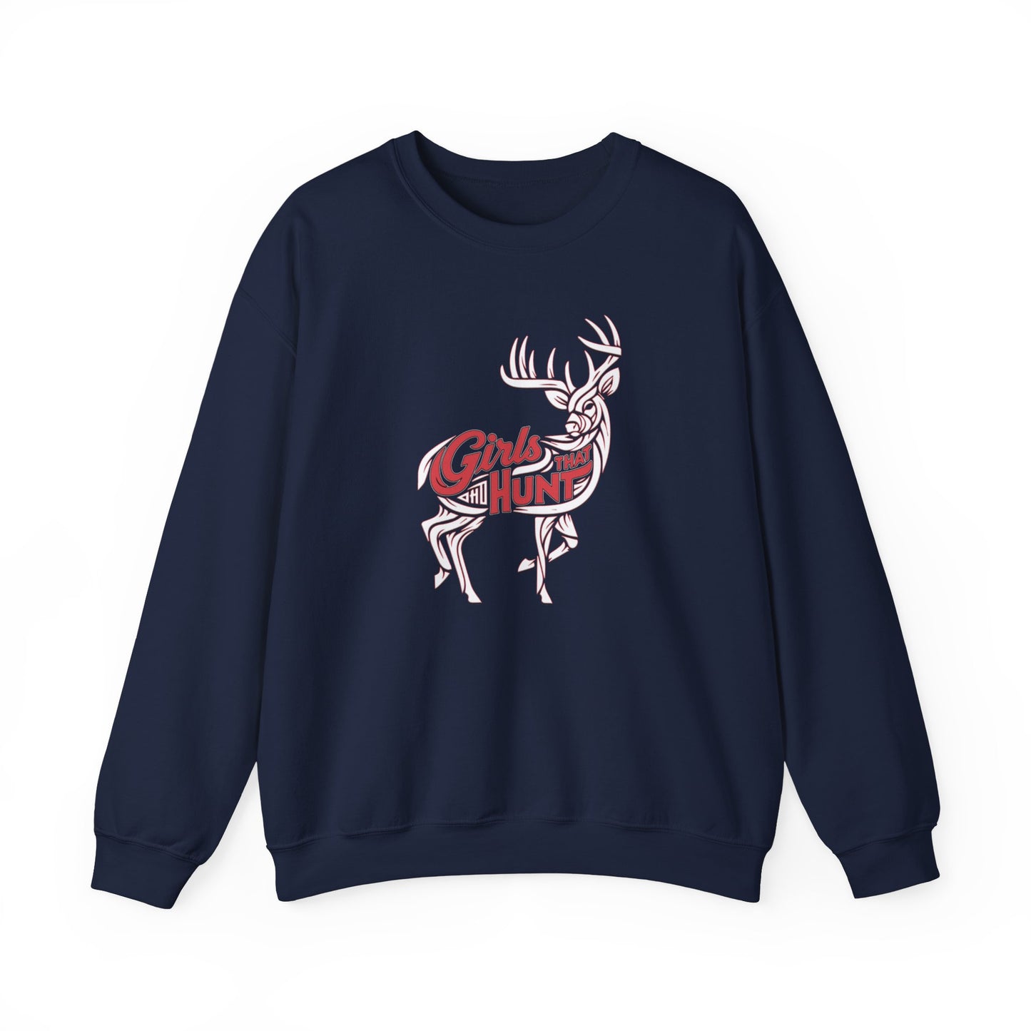 Untamed Buck - Girls That Hunt Crewneck Sweatshirt