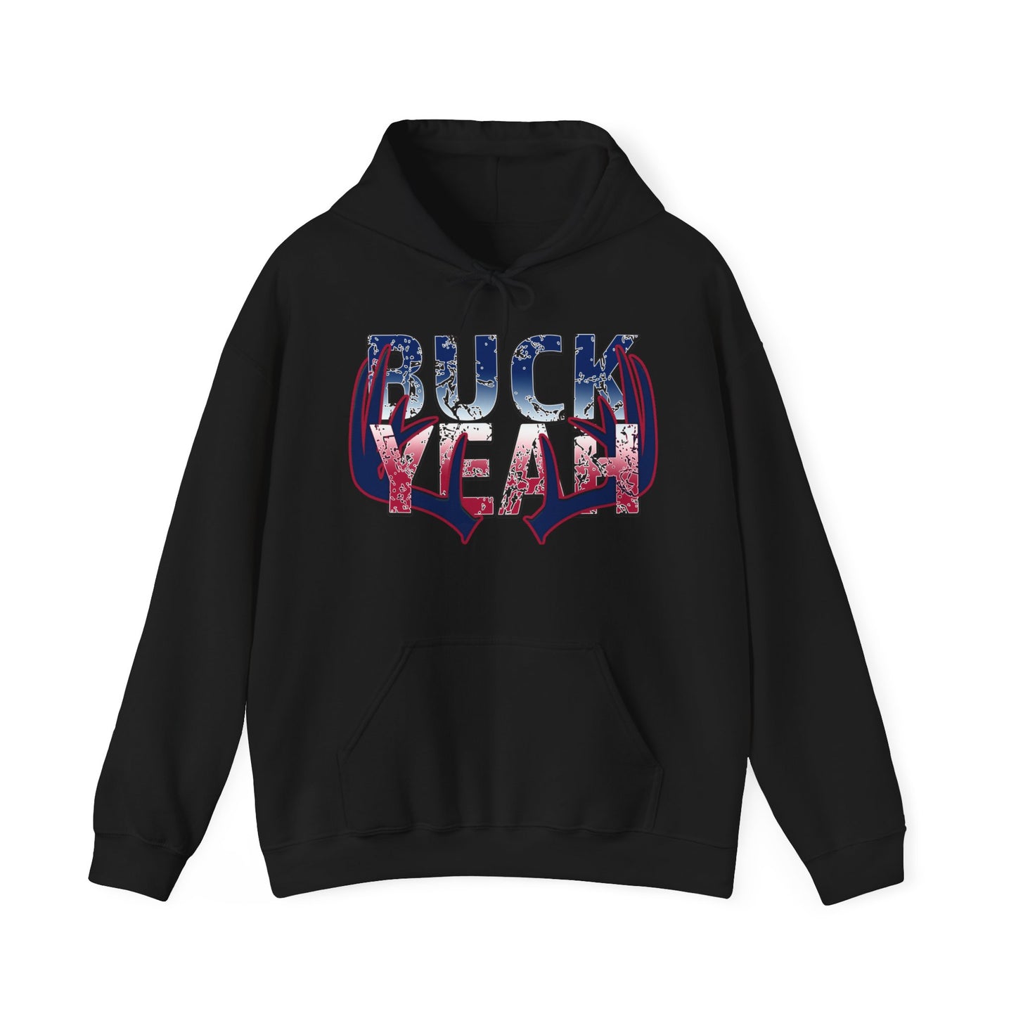 Buck Yeah Hoodie | Red, White, & Blue