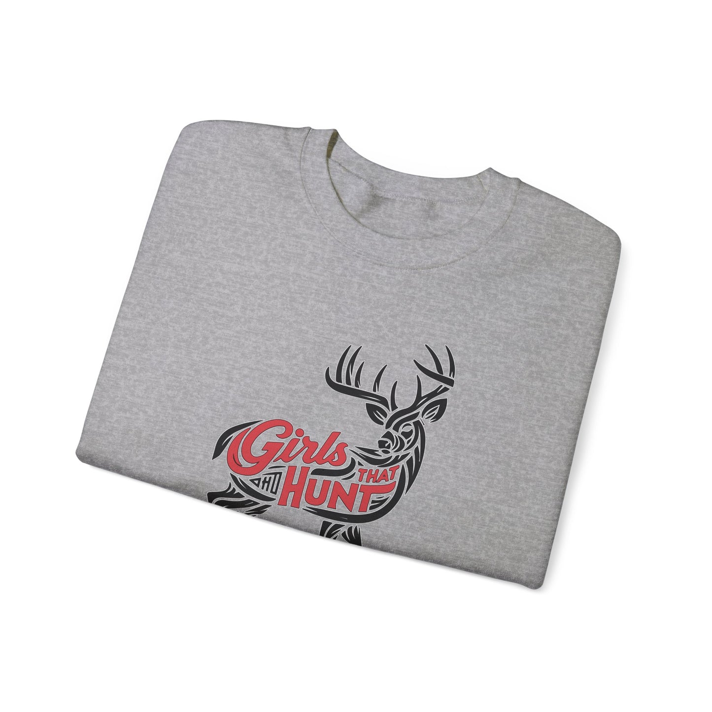 Untamed Buck - Girls That Hunt Crewneck Sweatshirt