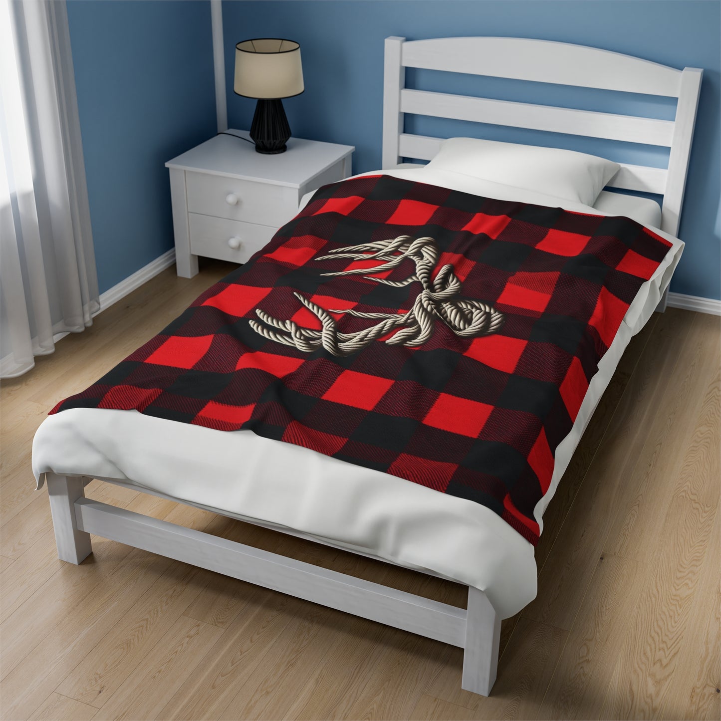 Buck Ropes Buffalo Plaid Blanket