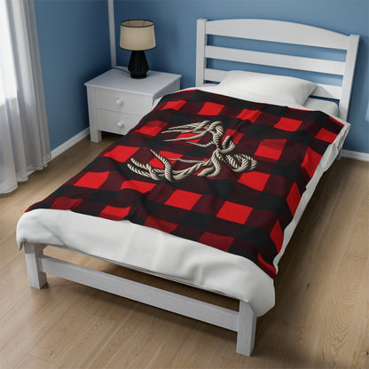 Buck Ropes Buffalo Plaid Blanket