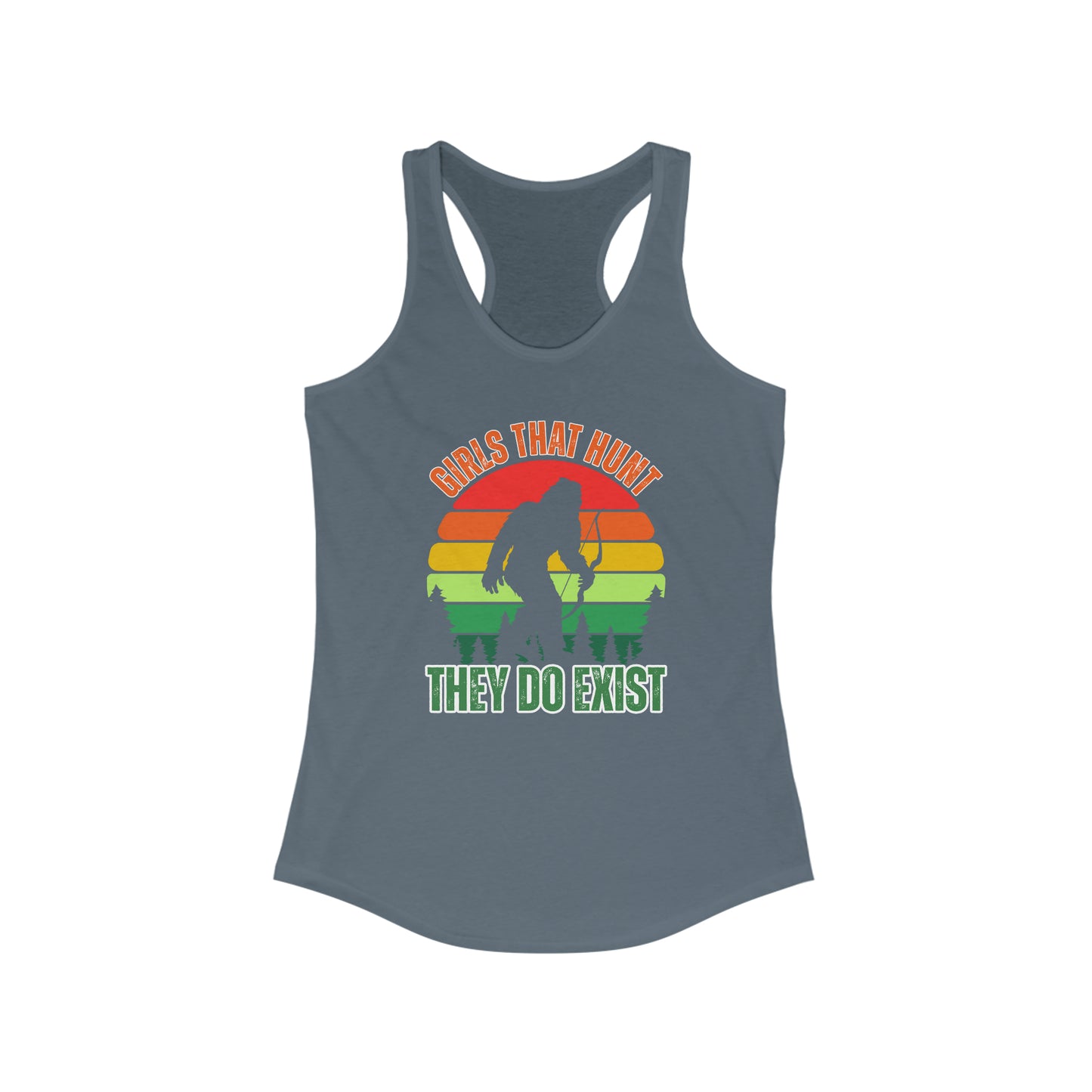 They Do Exist Racerback Tank