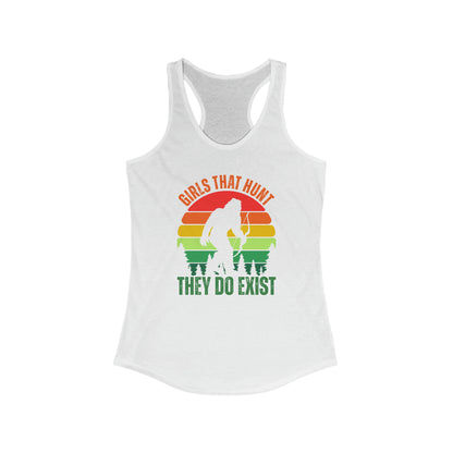 They Do Exist Racerback Tank