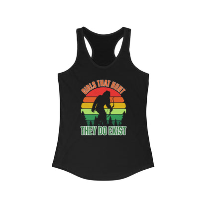 They Do Exist Racerback Tank