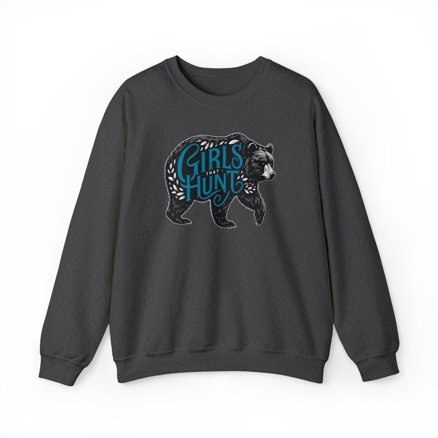 Girls That Hunt Black Bear Crewneck Sweatshirt