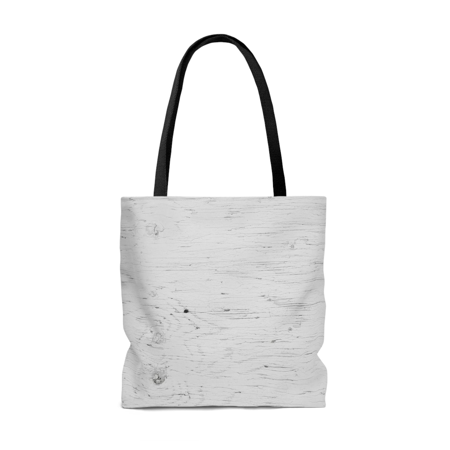 The Hell I Won't Wood Grain Tote Bag