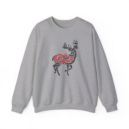 Untamed Buck - Girls That Hunt Crewneck Sweatshirt