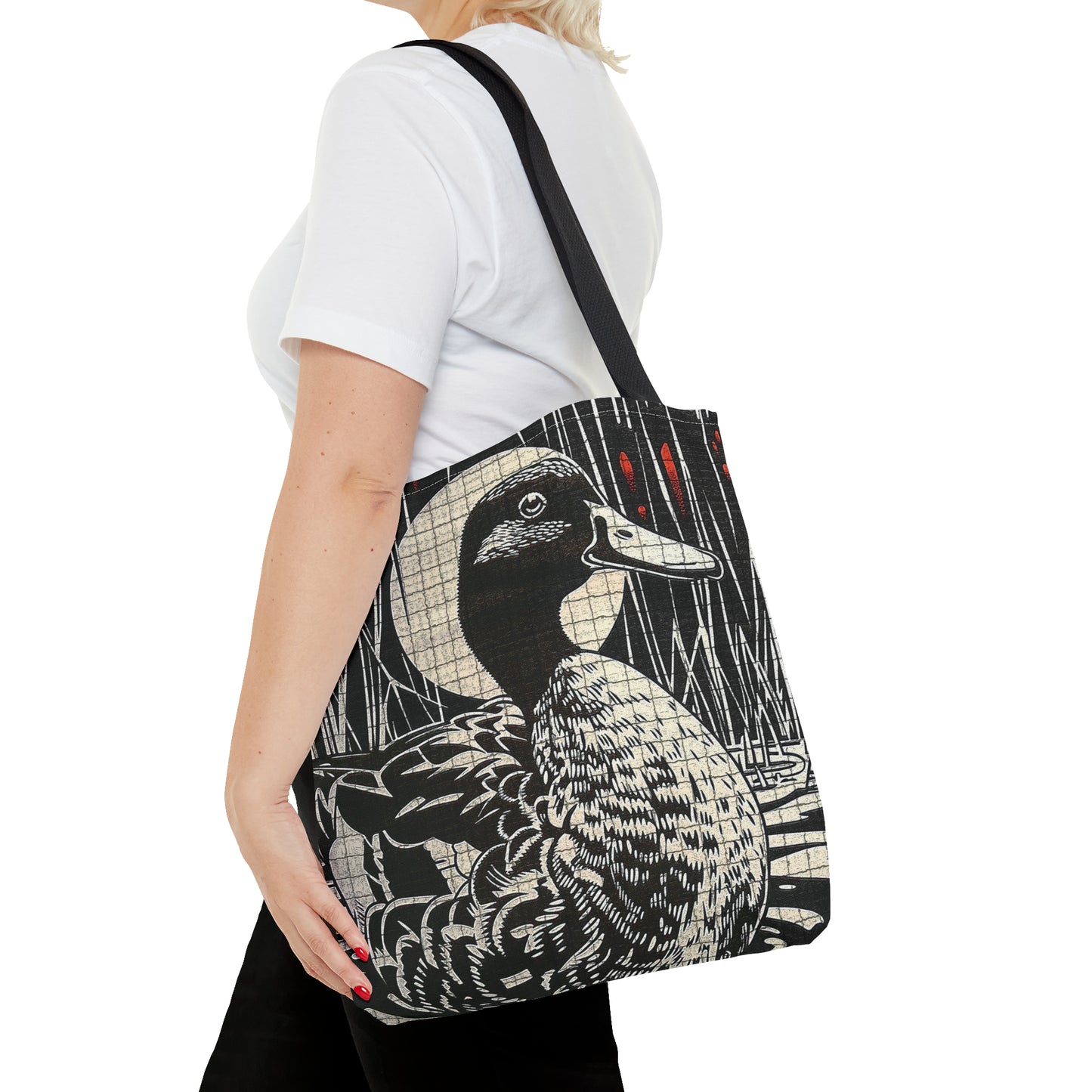 Marshland Majesty Duck Tote Bag