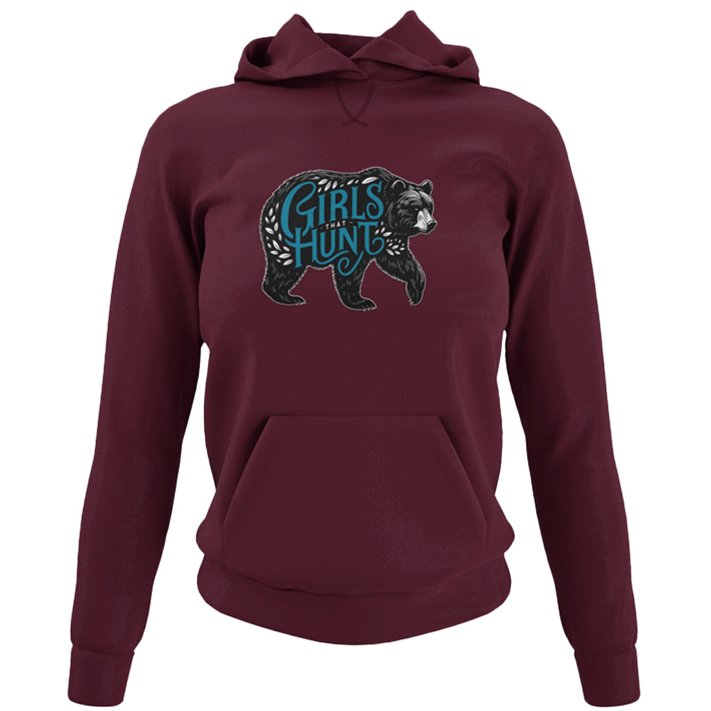 Girls That Hunt Black Bear Hoodie