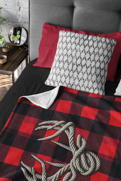 Buck Ropes Buffalo Plaid Blanket