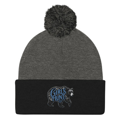 Girls That Hunt Bear Pom-Pom Beanie