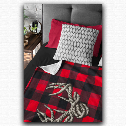 Buck Ropes Buffalo Plaid Blanket