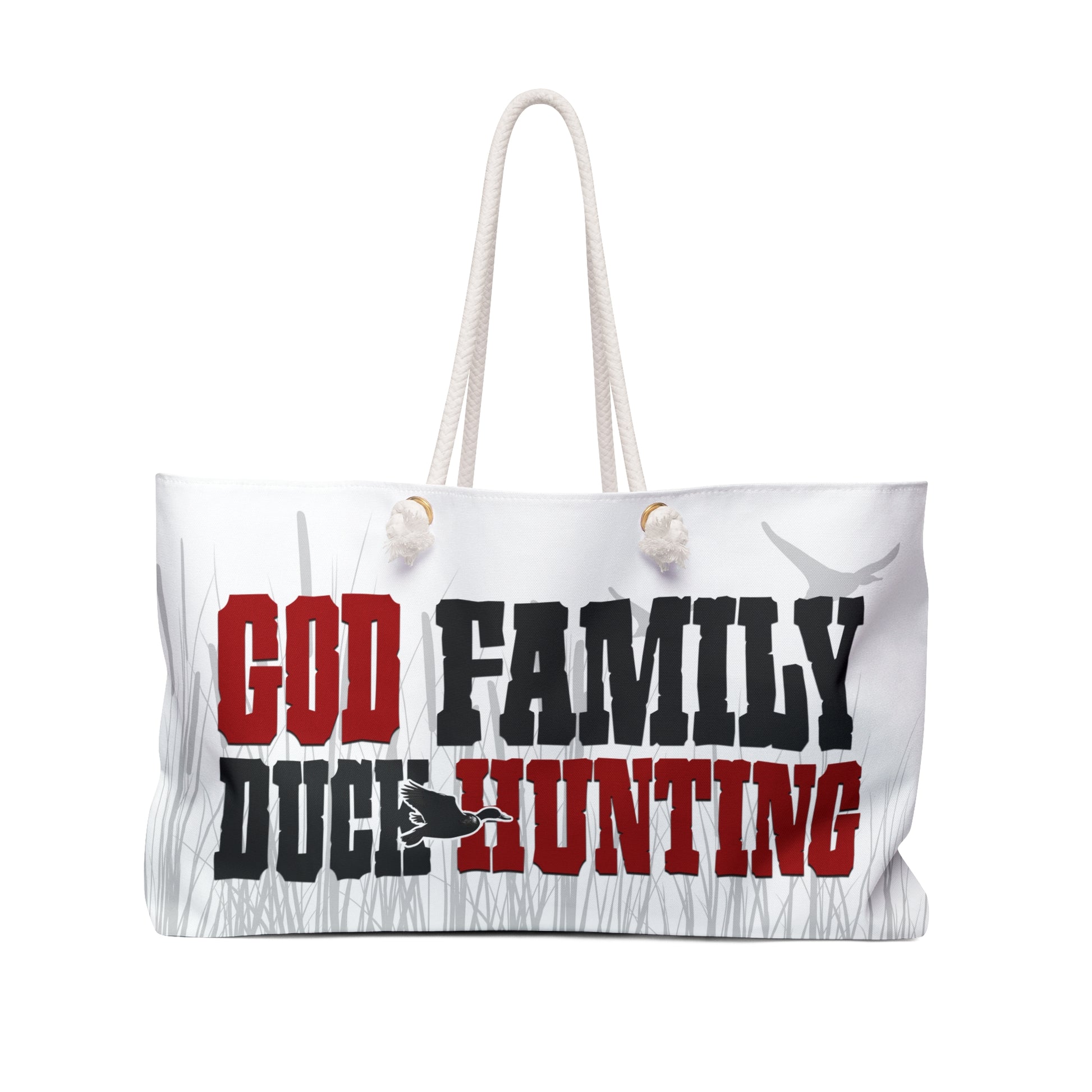 God Family Duck Hunting Weekender Bag