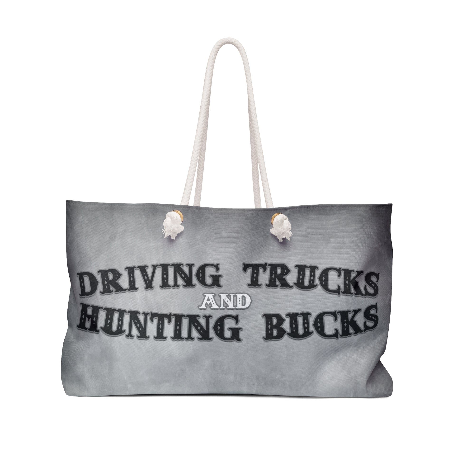 Driving Trucks and Hunting Bucks Weekender Bag