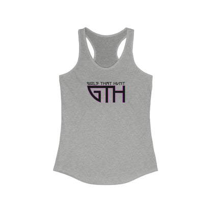 Girls That Hunt- Gray Racerback Tank Top