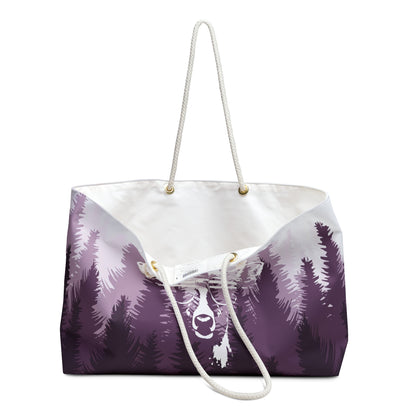 Buckin' Purple Oversized Weekender Bag